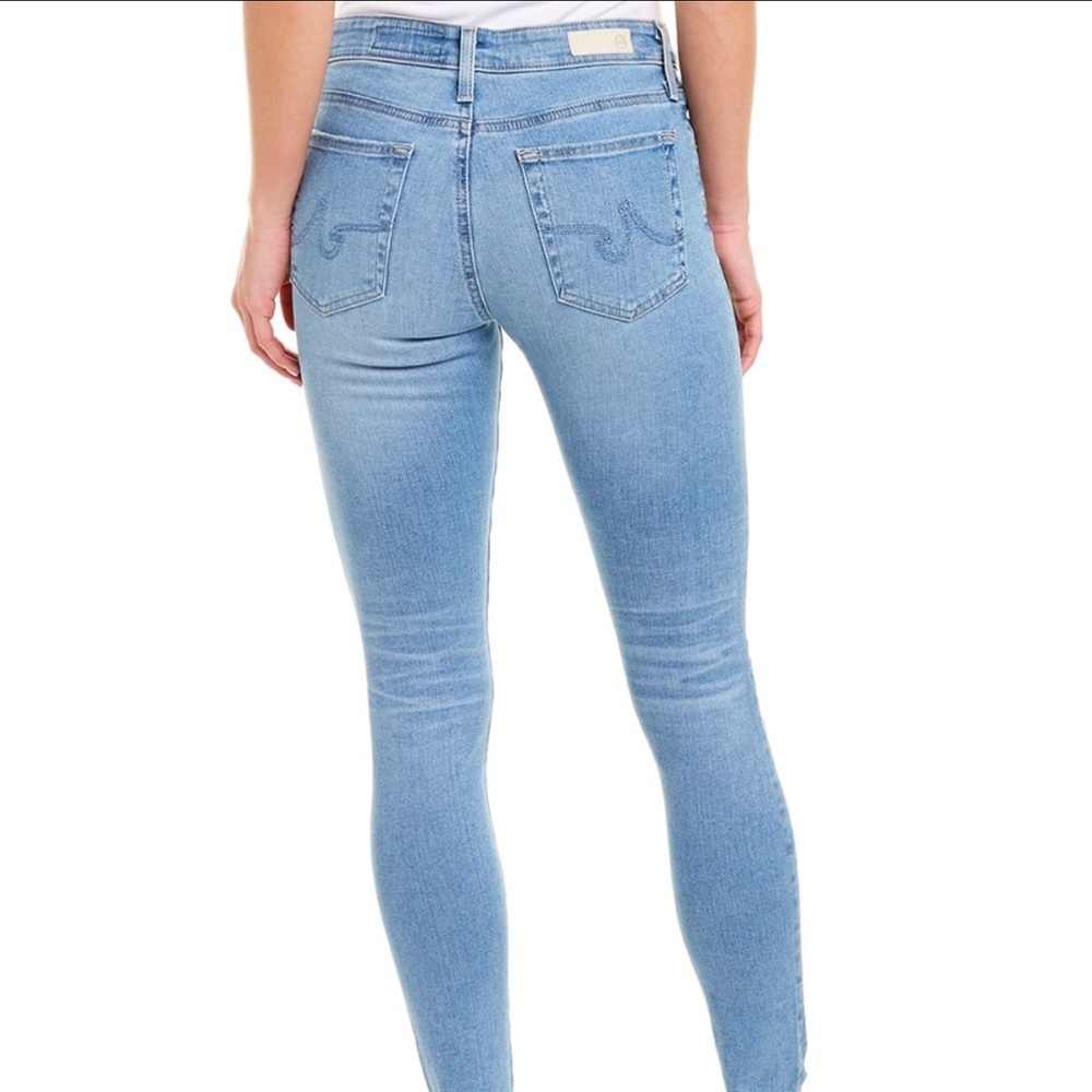 AG JEANS Farrah Skinny Crop Jeans High Rise